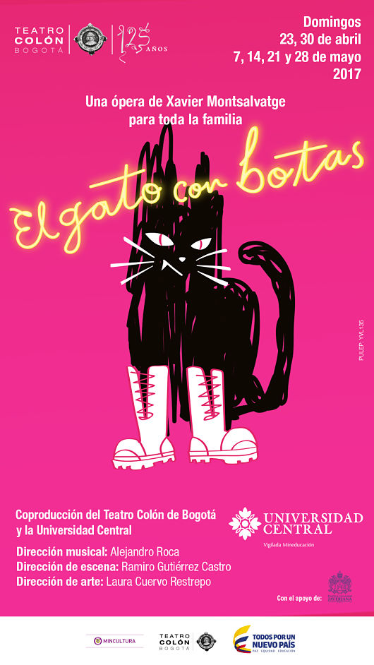 LLega la ópera «El gato con botas» al Teatro Colón