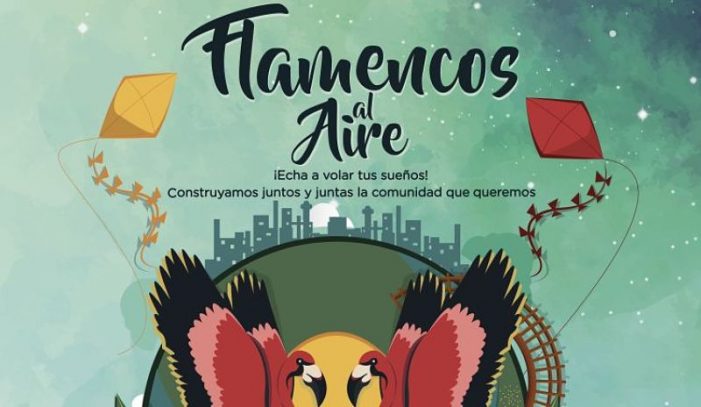 Flamencos al aire en Barrios creativos