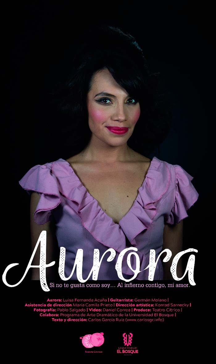 Se estrena en Bogota “Aurora”, la pieza teatral de Carlos García Ruiz