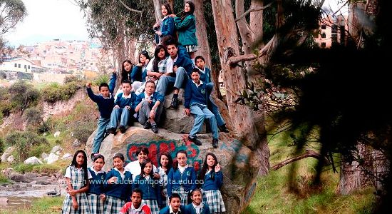 El colegio de Usme, en Bogotá, en donde la conciencia es 100% verde