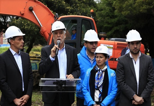 Alcalde Peñalosa dio inicio a la construcción de la Avenida Ferrocarril en Fontibón