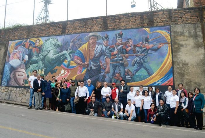 Concurso de grafiti en Paz del Río (Boyacá)