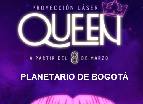Queen en el Planetario de Bogotá