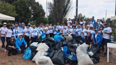 Ciudadanos sacan más de 650 kilos de basura del Humedal Juan Amarillo