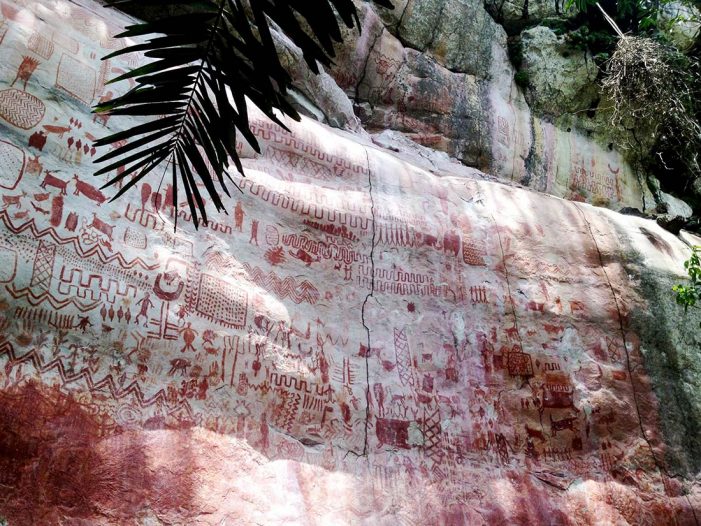 Quedó protegido el sitio con más pinturas rupestres en Colombia