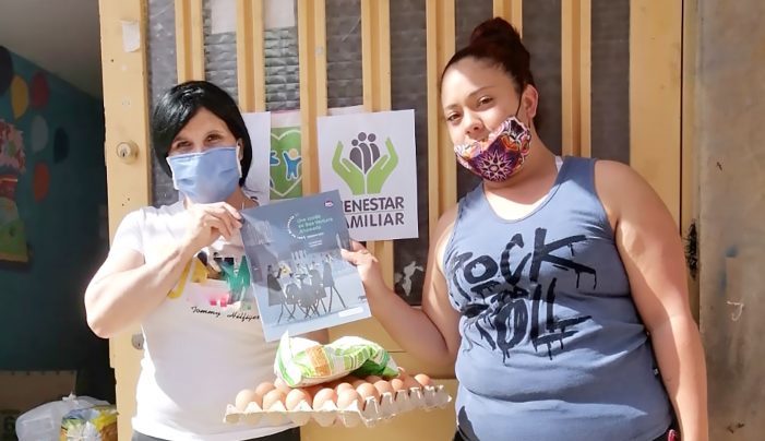 ICBF entrega canastas alimentarias a familias de niños y niñas atendidos en Bogotá