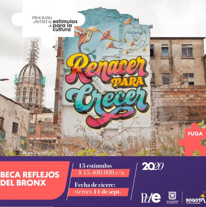La Fundación Gilberto Alzate Avendaño FUGA lanzó beca para promover historias positivas sobre el Bronx