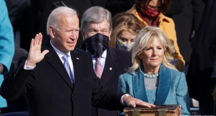 Joe Biden se posesionó como nuevo presidente de Estados Unidos Joe Biden se posesionó como nuevo presidente de Estados Unidos
