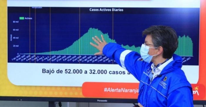 Bogotá pasa de alerta roja a alerta naranja y decretan nuevas medidas