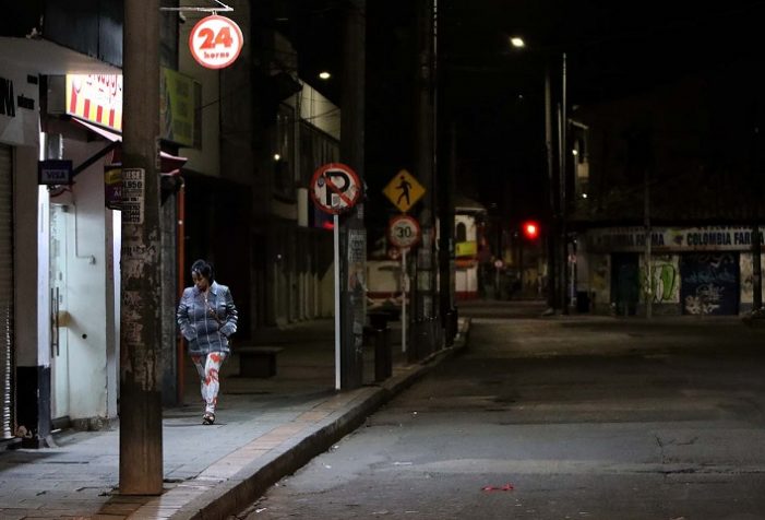 Toque de queda nocturno en Bogotá