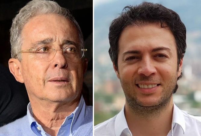 Twitter borró peligroso trino de Álvaro Uribe por denuncia del alcalde de Medellín