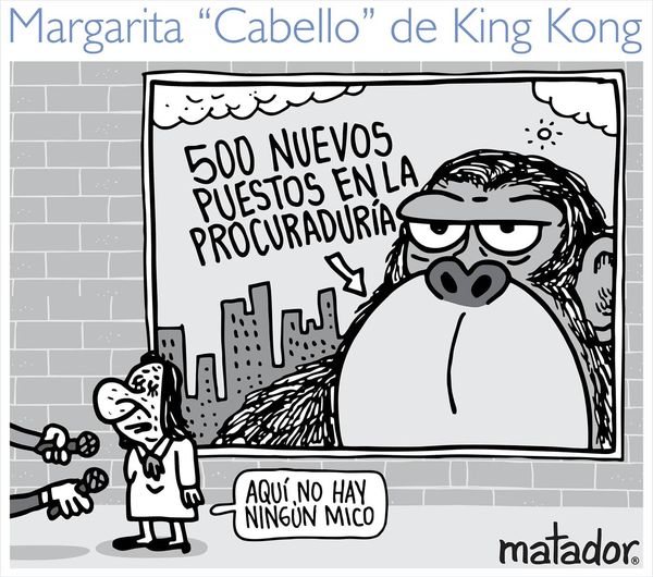 Margarita «Cabello» de King Kong…..Por Matador