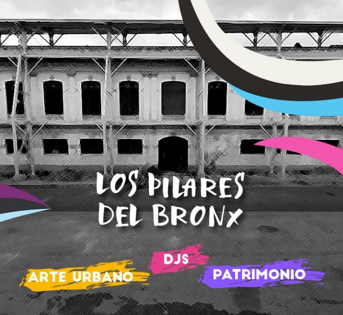 «Los pilares del Bronx» intervención en Bronx Distrito Creativo