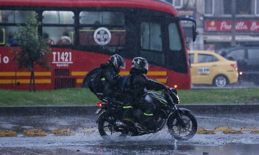 Hasta enero y febrero de 2022 irán las lluvias en Bogotá