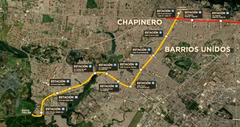 segunda linea del metro de bogota