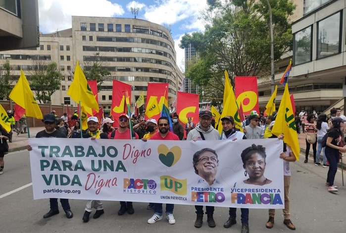 Sin disturbios transcurrió conmemoración del Día del Trabajo en Bogotá