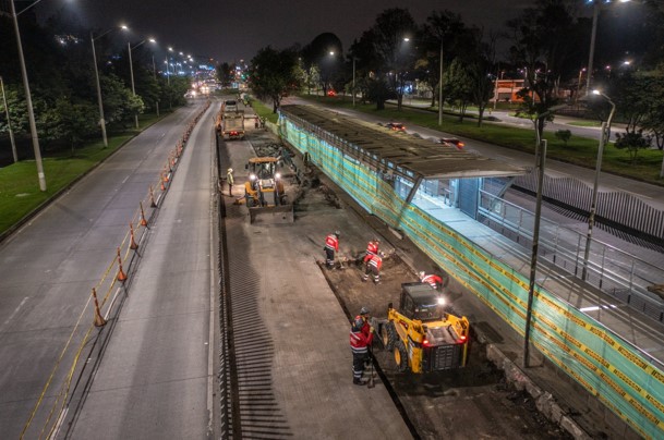 Así será el trabajo nocturno para la construcción de obras viales en Bogotá