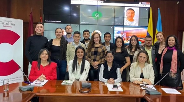 Jóvenes consejeros de Cundinamarca se capacitarán en España
