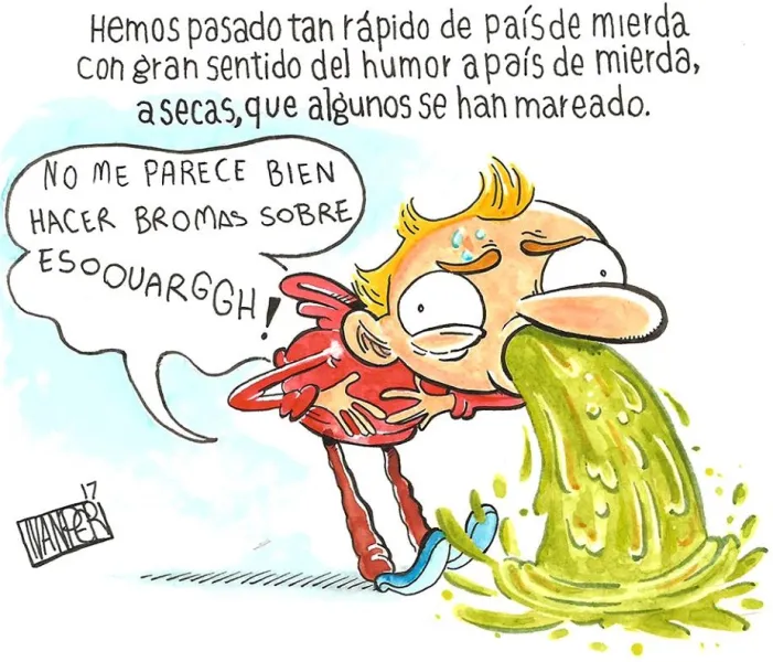 País de mierda…..