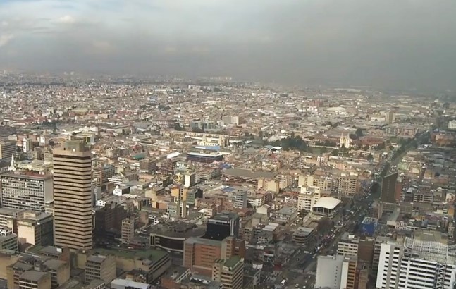 Alerta por calidad del aire en Bogotá