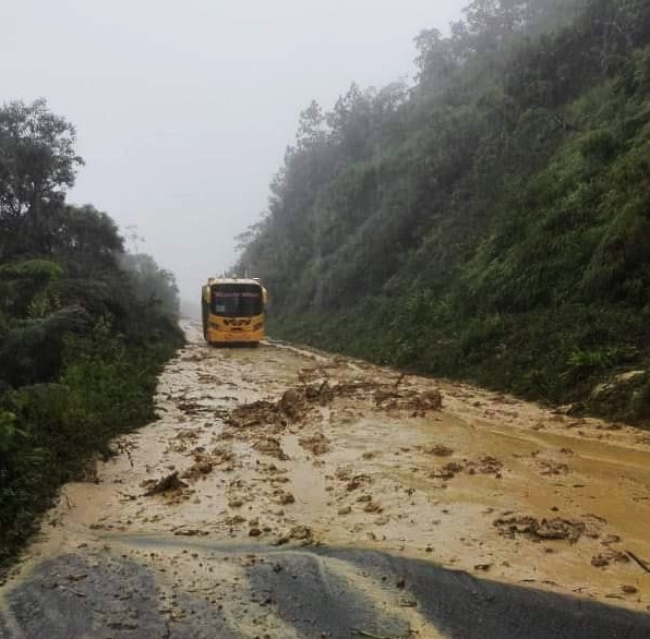 Alerta roja en cinco municipios de Cundinamarca por posibles deslizamientos