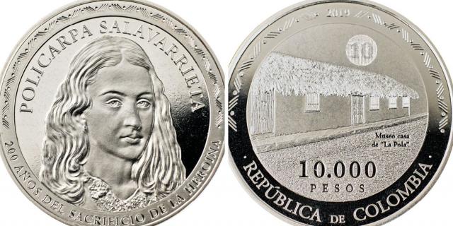 Largas filas en Colombia para comprar la moneda conmemorativa de “La Pola”