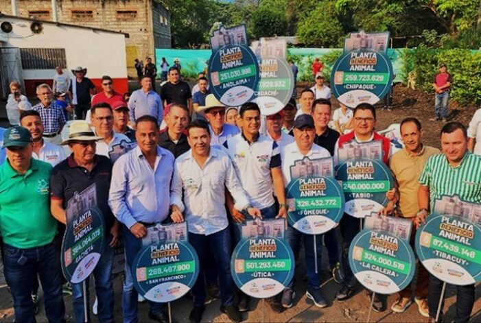 Nicolás García entrega $5.100 millones para fortalecer plantas de sacrificio animal de Cundinamarca
