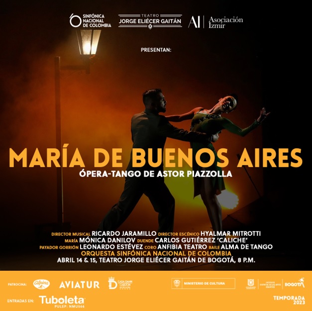 El tango de Ástor Piazzolla llega al Teatro Jorge Eliecer Gaitán de Bogotá