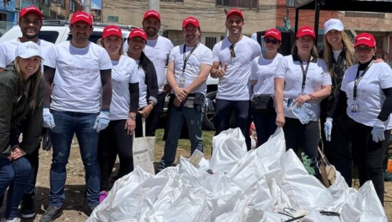 Voluntarios de Bridgestone recuperan 830 Kilos de material reciclable