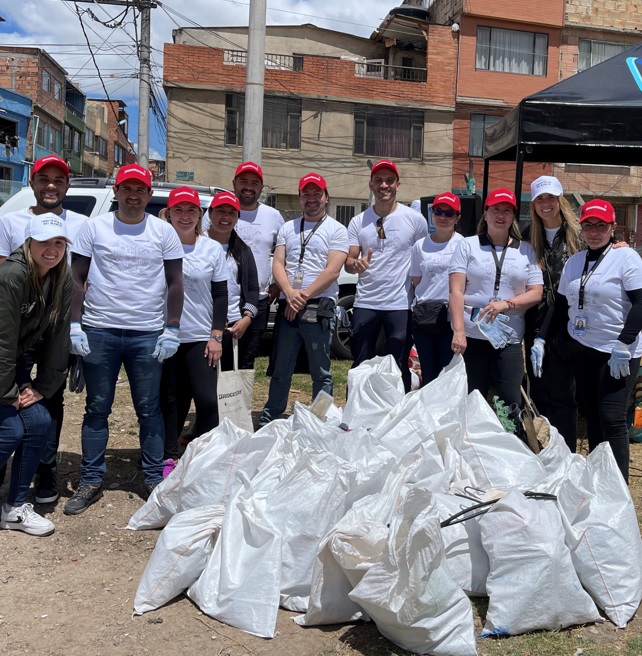 Voluntarios de Bridgestone recuperan 830 Kilos de material reciclable