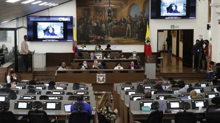 Concejo de Bogotá aprobó adición presupuestal de $305.602 millones