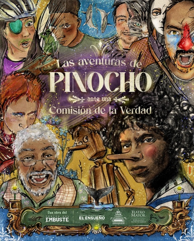 Llega al Teatro El Ensueño “Las aventuras de Pinocho ante una comisión de la verdad”