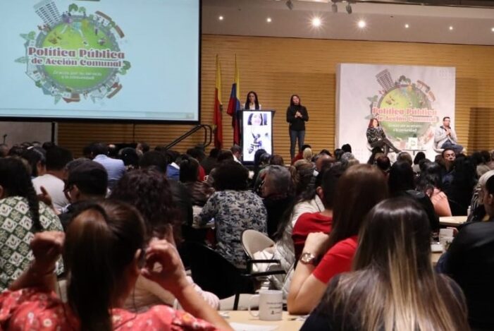 Alcaldía de Bogotá realiza el Lanzamiento de la Política Pública Distrital de Acción Comunal 2023 – 2034