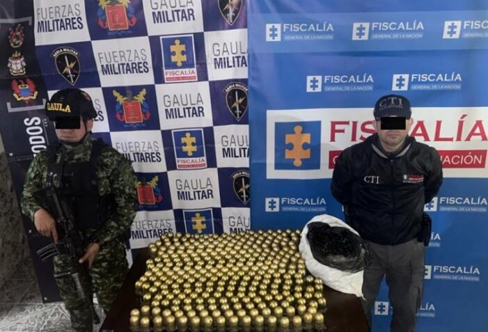Decomisan 295 granadas tipo mortero dentro de una vivienda al sur de Bogotá