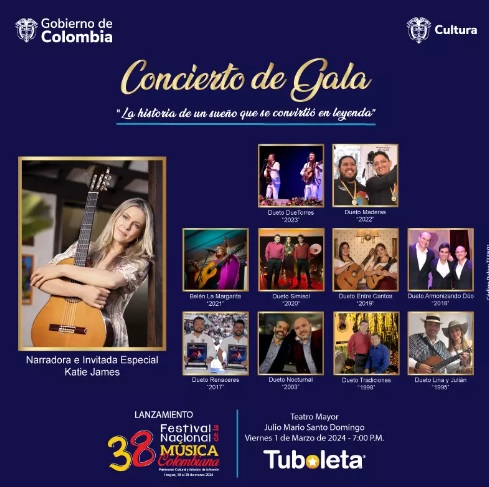 El Festival de Música Colombiana tendrá un evento inaugural en Bogotá
