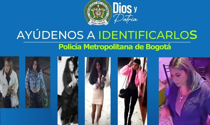 Mujeres buscadas en Bogotá por hurtar bajo la modalidad de ‘Escopolamina’
