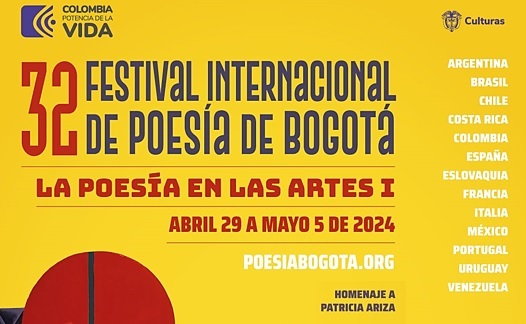 XXXII Festival Internacional de Poesía de Bogotá 2024