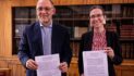 Las bibliotecas nacionales de Colombia y Brasil firmaron un Memorando de cooperación que salvaguarden el patrimonio cultural
