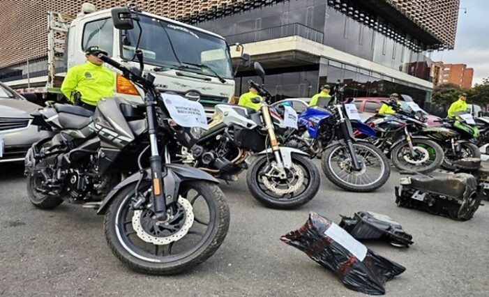 Policía de Bogotá adelanta ofensiva contra el hurto a automotores y venta ilegal de autopartes