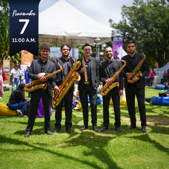 Concierto del Quinteto de Saxofones de la Banda Filarmónica Juvenil en Suba