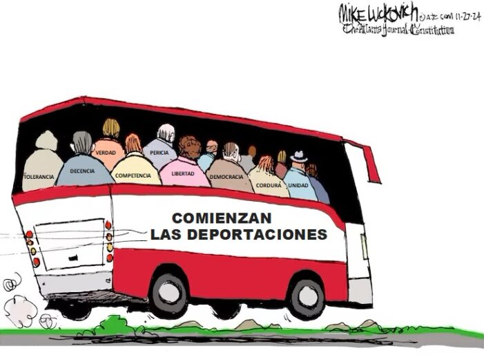 ¡Comienzan las deportaciones!