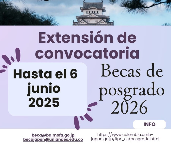 Convocatoria de Becas para Estudios de Posgrado o Investigación en Japón 2026