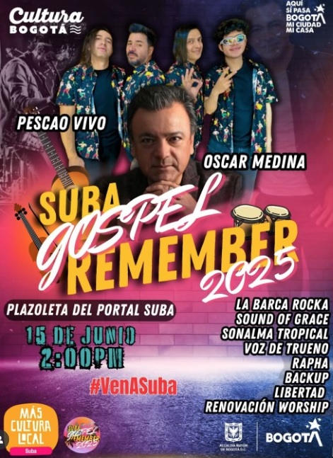 Suba Gospel Remember 2025: un canto de fe y esperanza en el occidente de Bogotá