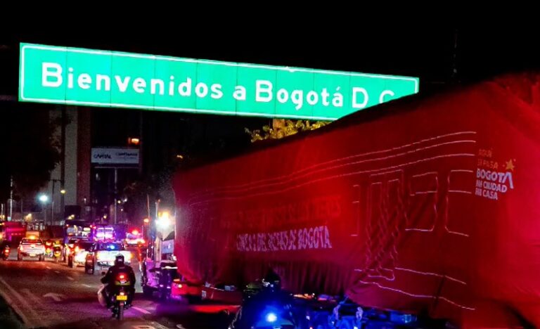 Metro de Bogotá - primeros seis vagones llegaron al Patio Taller de Bosa
