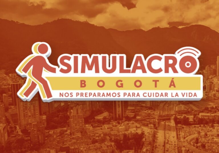 simulacro de emrgencias en bogota