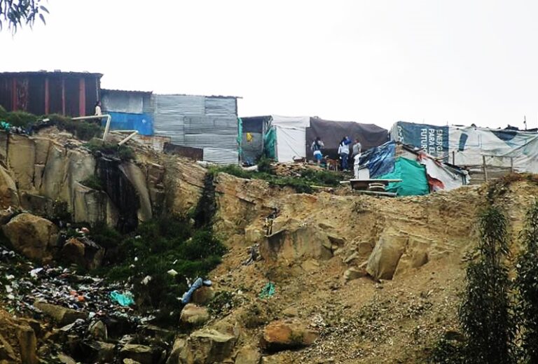 Alerta por invasiones en Bogotá, más de 31.000 ocupaciones ilegales están en zonas de riesgo