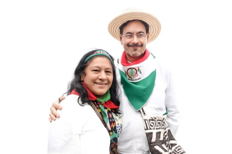 Iván Cepeda elige a Aida Quilcué como su fórmula vicepresidencial